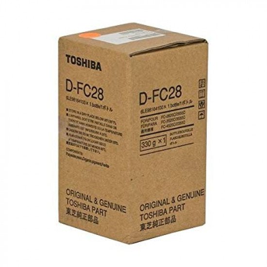 TOSHIBA D-FC28C DEVELOPER CYAN