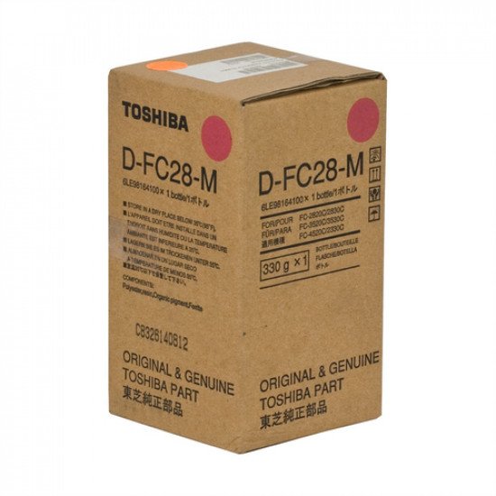 TOSHIBA D-FC28M DEVELOPER MAGENTA