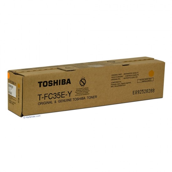 TOSHIBA T-FC35Y TONER YELLOW