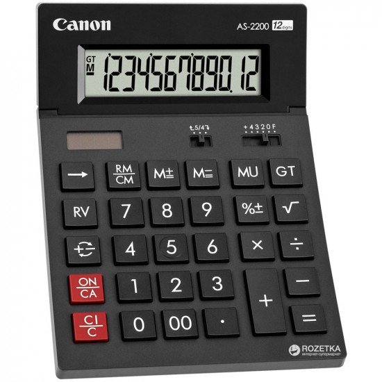 Calculator 12 dig Canon AS2200