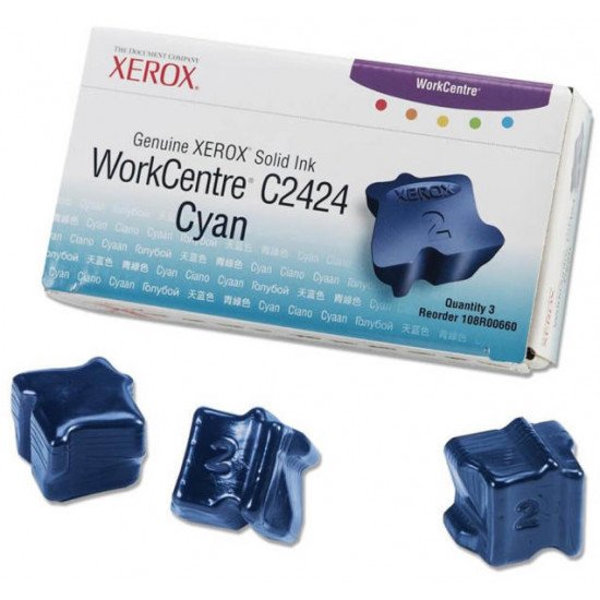 XEROX 108R00660 CYAN 3 STICKS