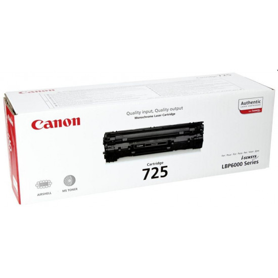 Cartus laser Canon Cartridge 725 CRG-725 LBP6000