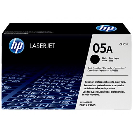 Cartus laser HP CE505A BK pt P2055/2035