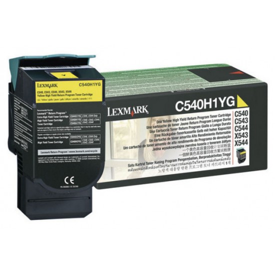 LEXMARK C540H1YG yellow