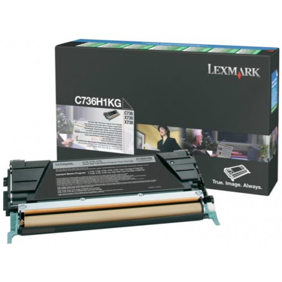 LEXMARK C736H1KG negru