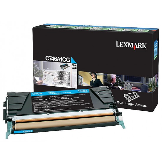 LEXMARK C746A1CG cyan