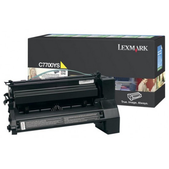 LEXMARK C7700YS yellow